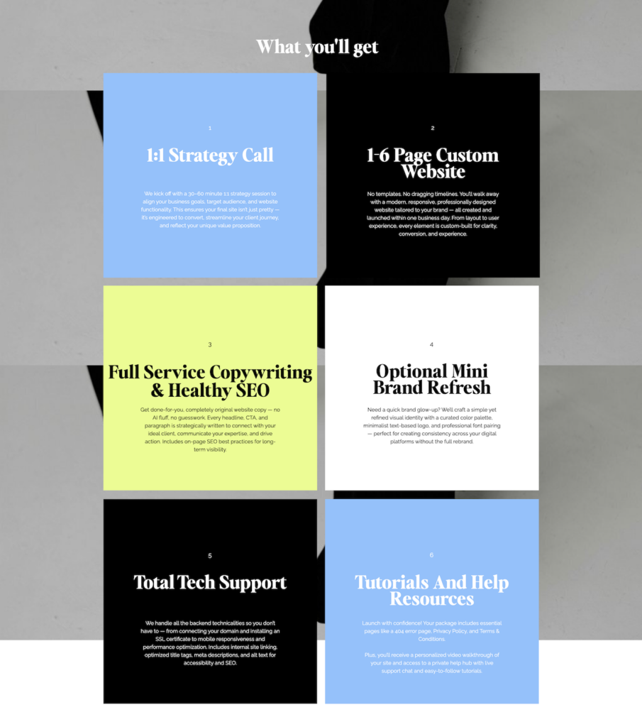 how to write a sales page